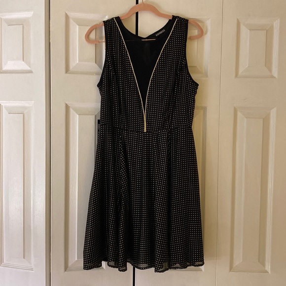 Black and Gold Dress - Picture 1 of 8